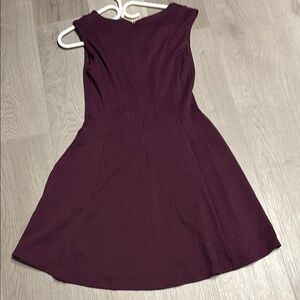 Dynamite Red A-Line Halter Mini Dress